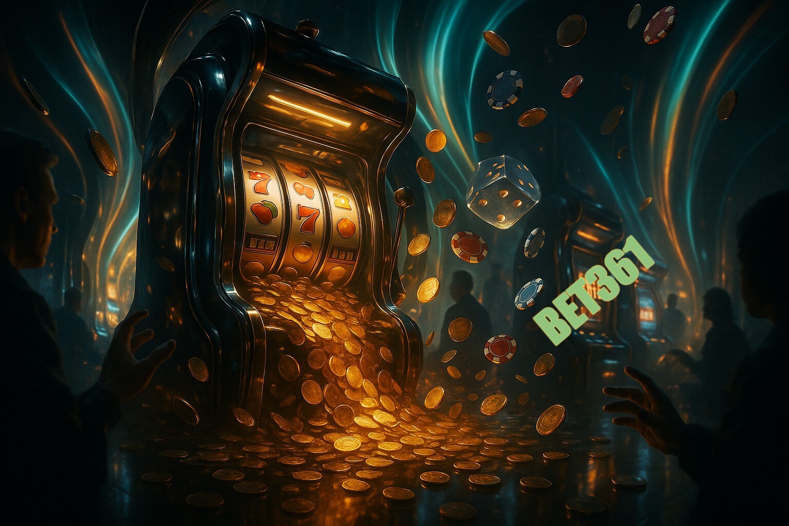 Diversos jogos de caça-níqueis